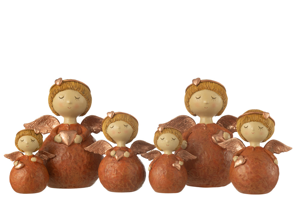 Engel Hart Hars Koper Groot Assortiment Van 2
