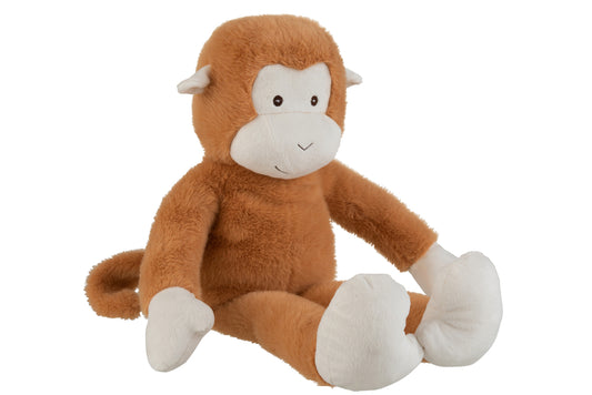 Aap Pluche Bruin Groot