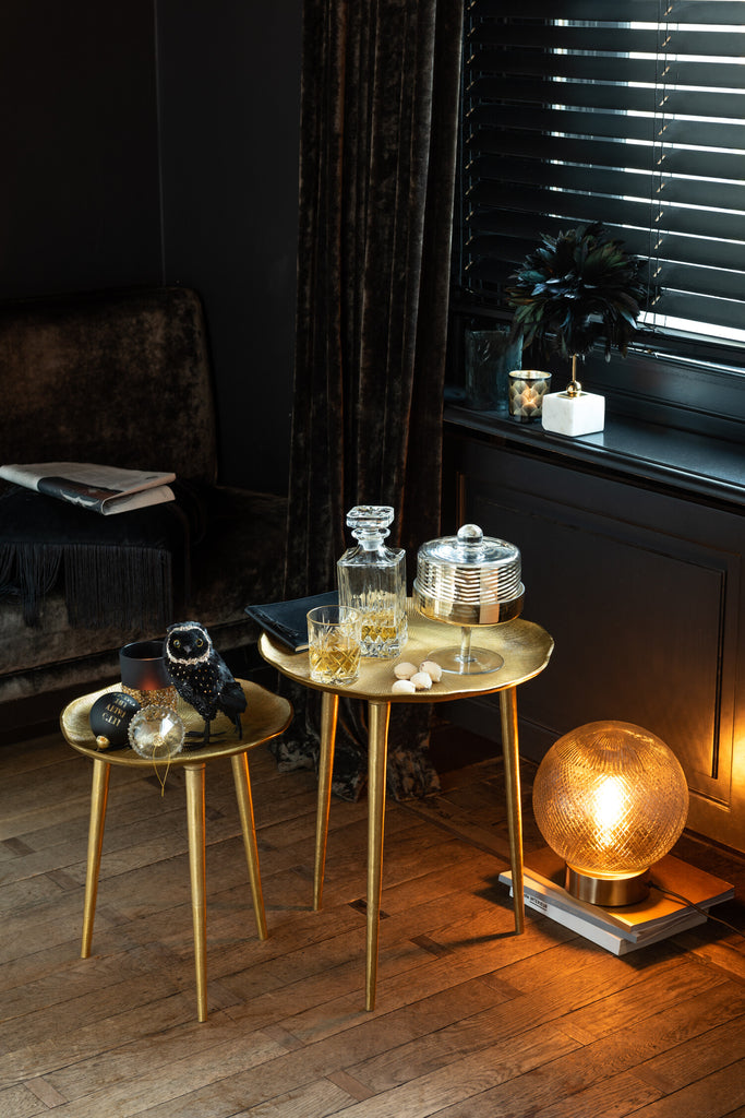 Fles+Stop Geslepen Glas Transparant
