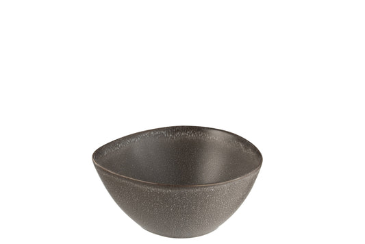 Kom Louise Keramiek Bruin Medium