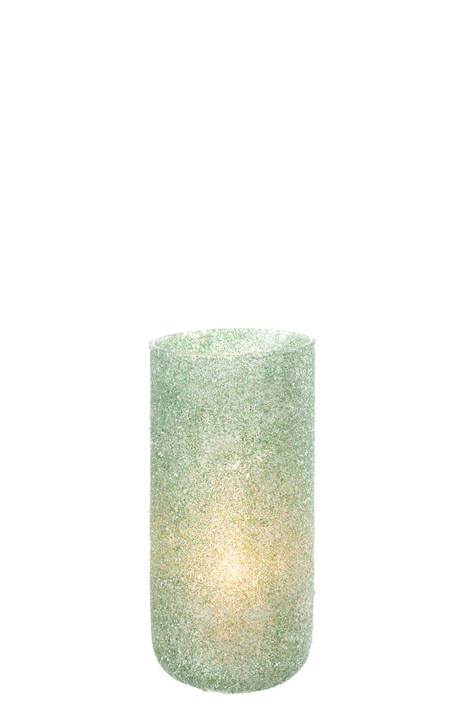 Kaarsenhouder Fore Glas Groen Groot