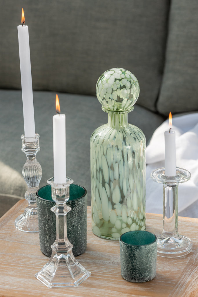 Kandelaar Klassiek Glas Transparant Groot