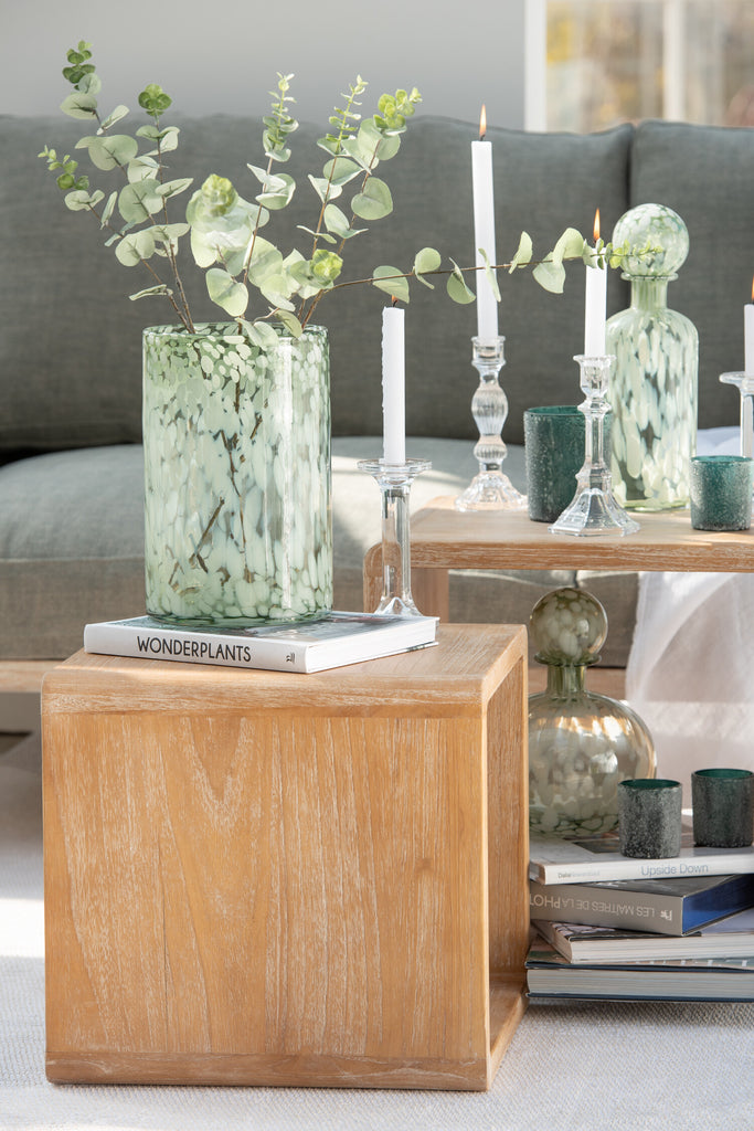 Kandelaar Klassiek Glas Transparant Groot