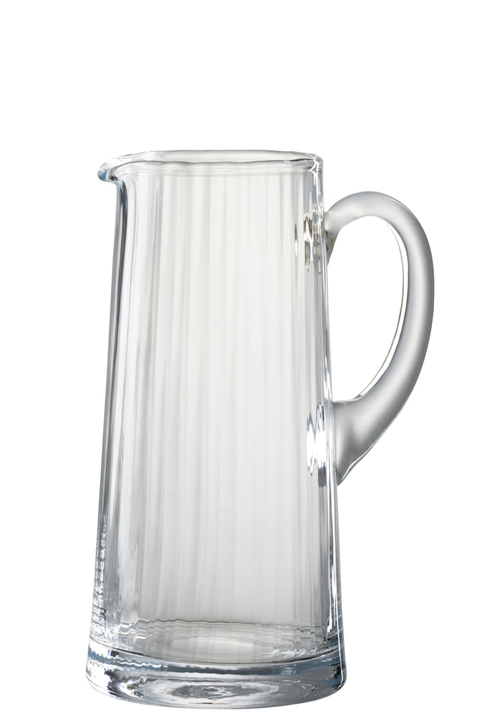 Karaf Lijnen Glas Transparant