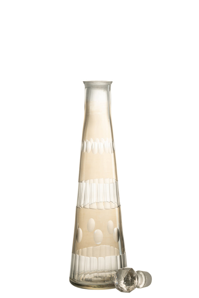 Karaf Motieven Glas Rook