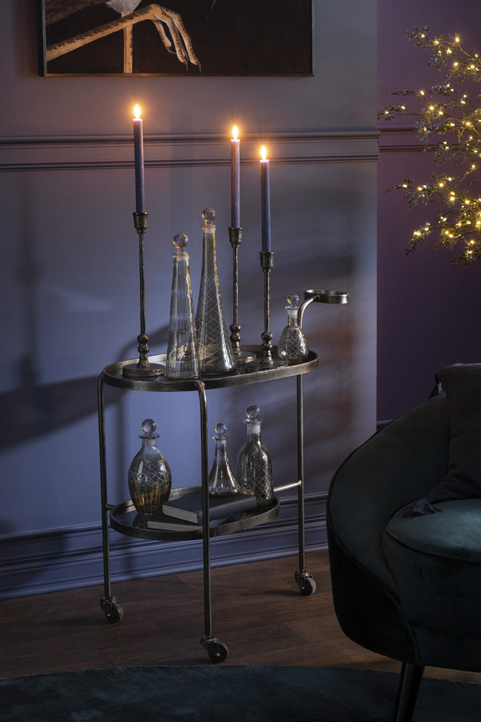 Karaf Motieven Glas Rook