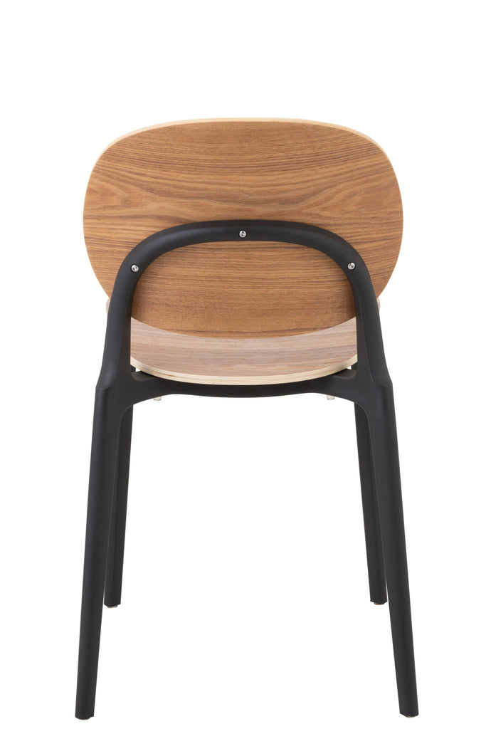 Stoel Basic Polyester/Fineer Naturel
