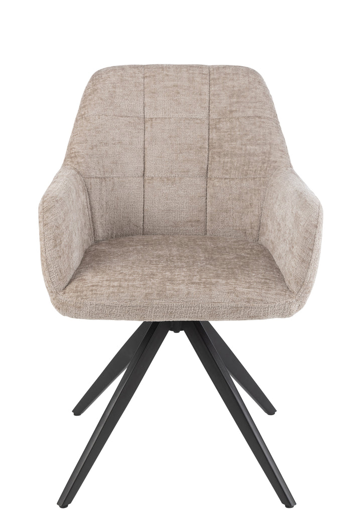 Stoel Louna Iron/Acryl Donkergrijs
