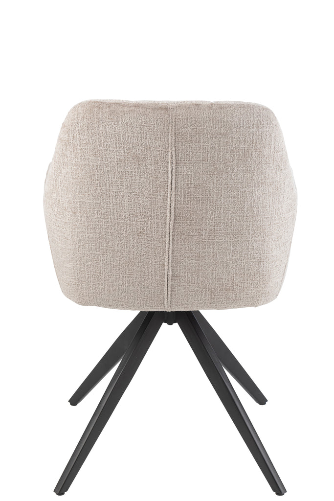 Stoel Louna Iron/Acryl Donkergrijs
