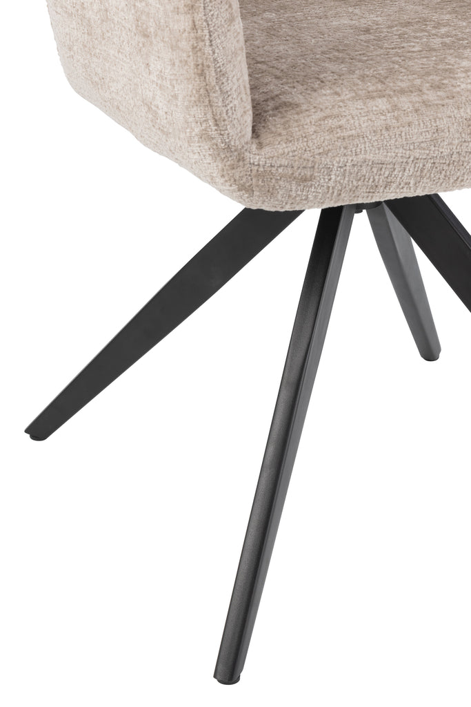 Stoel Louna Iron/Acryl Donkergrijs