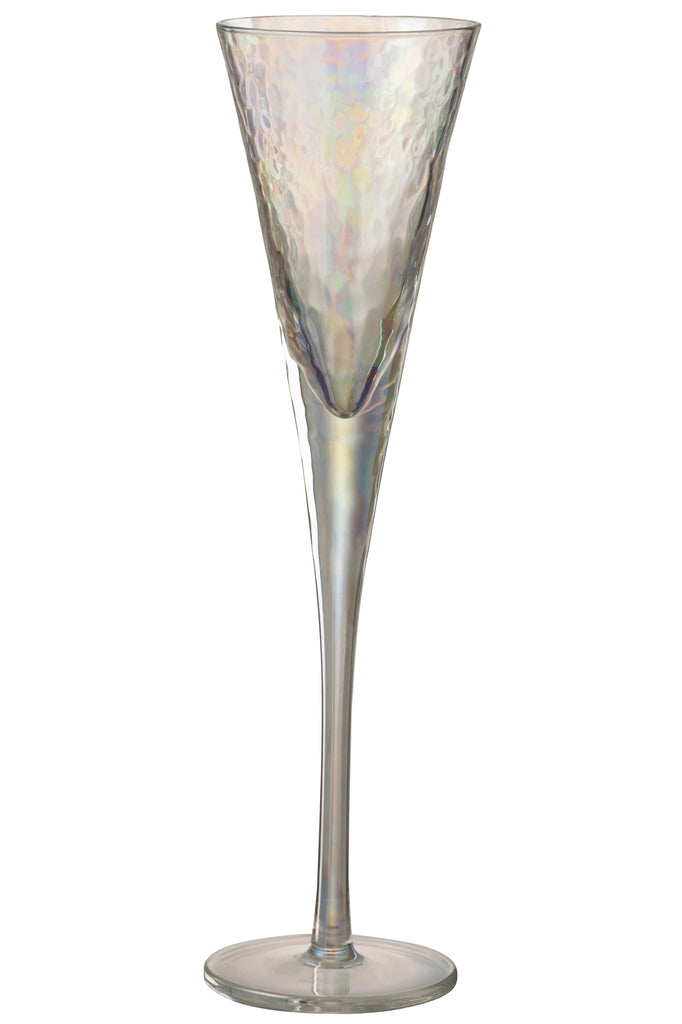 Champagneglas Onregelmatig Glas Transparant