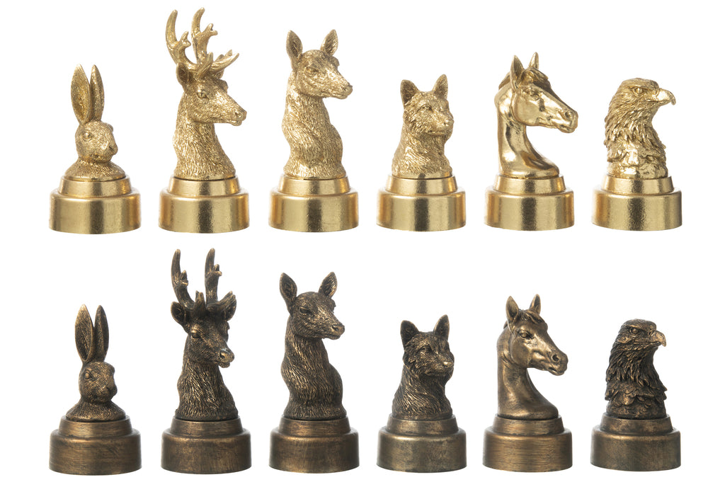 Schaakspel Dieren Poly Mix