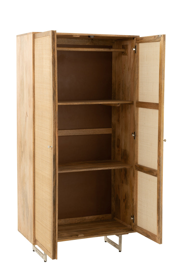 Kast Weven Hout Natuurlijk