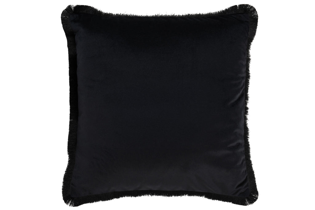 Kussen Alpha Square Polyester Zwart