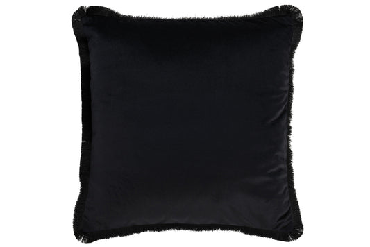Kussen Alpha Square Polyester Zwart