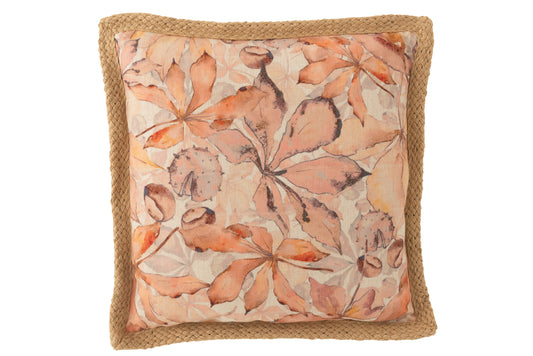 Kussen Tuin Polyester Beige/Groen