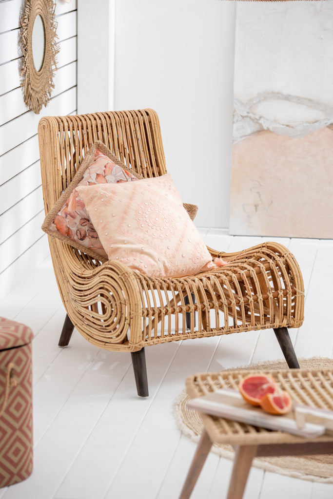 Kussen Tuin Polyester Beige/Groen