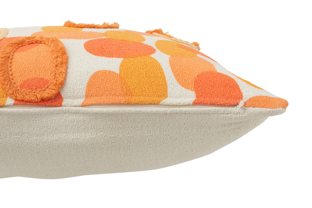 Kussen Papaya Textiel Oranje