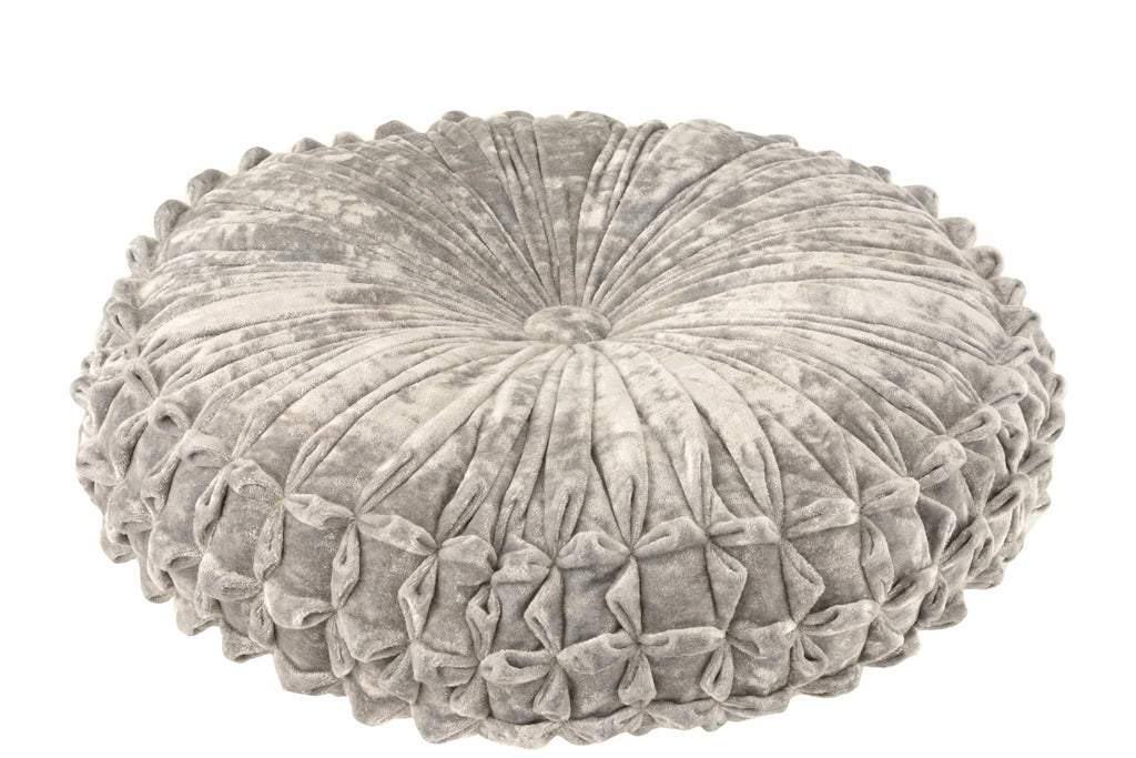 Kussen Viva Rond Polyester Zilver