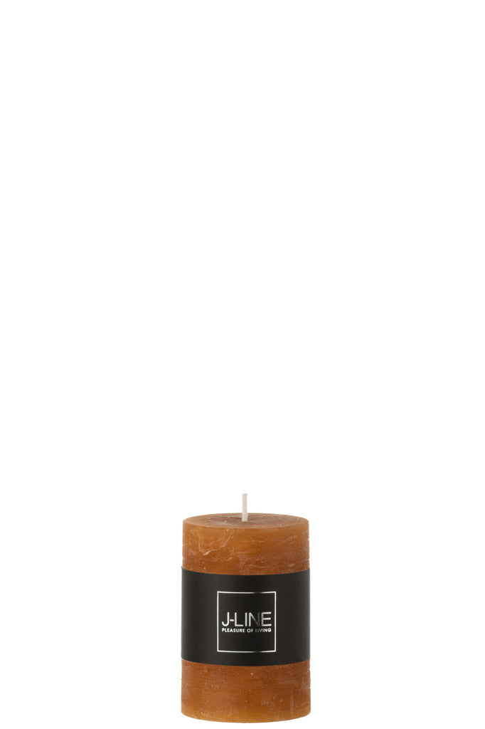 Cilinderkaars Karamel S18h