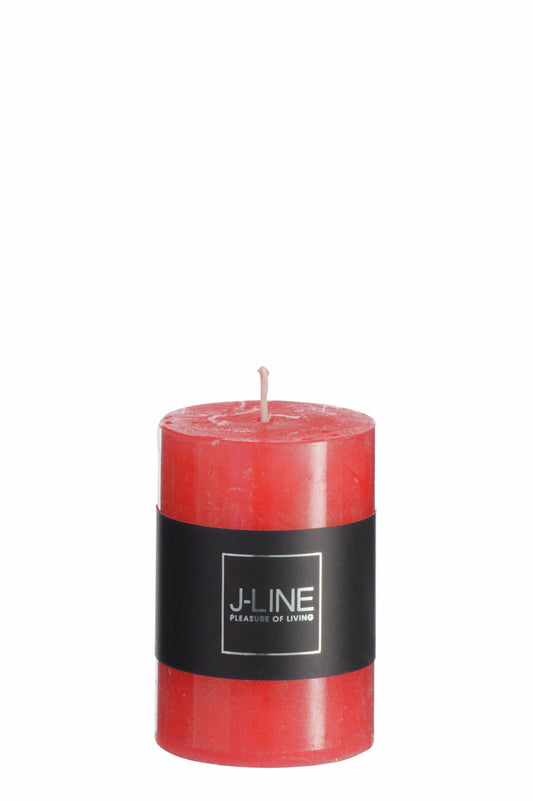 Cilinderkaars Rood S18h