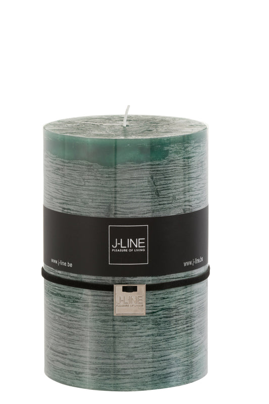 Cilinderkaars Donkergroen Xl -110H