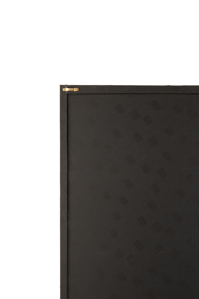 Frame Vrouw Leer Zwart/Wit/Rood