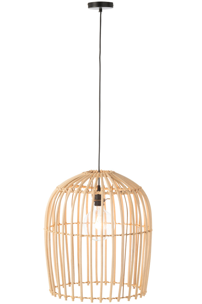 Hanglamp Met Rotan Natuurlijk