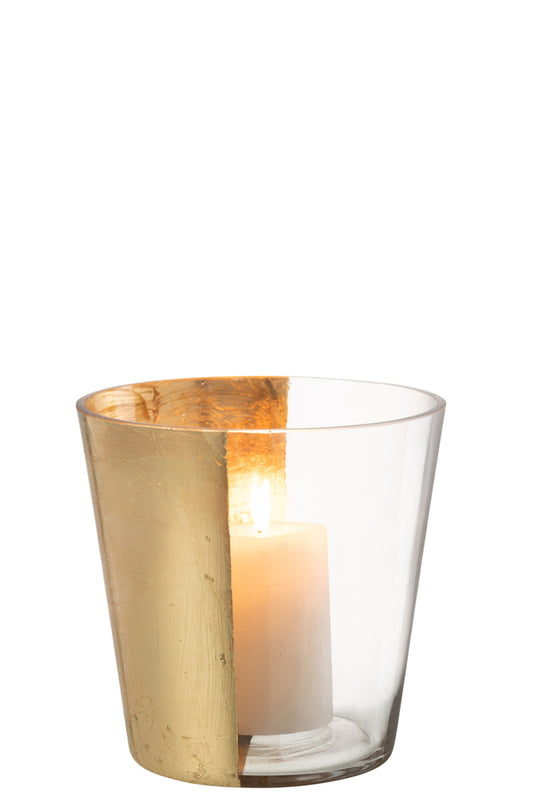Hurricane Boe Glas Transparant/Goud Medium