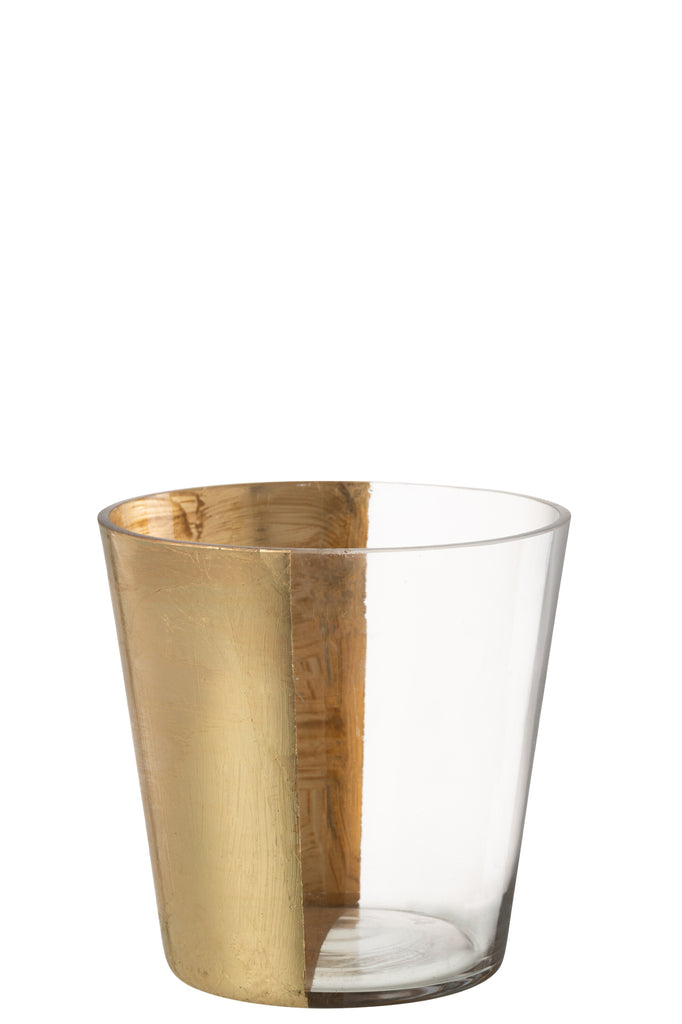 Hurricane Boe Glas Transparant/Goud Medium