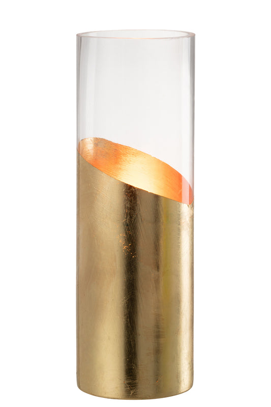 Hurricane Moa Glas Transparant/Goud Groot