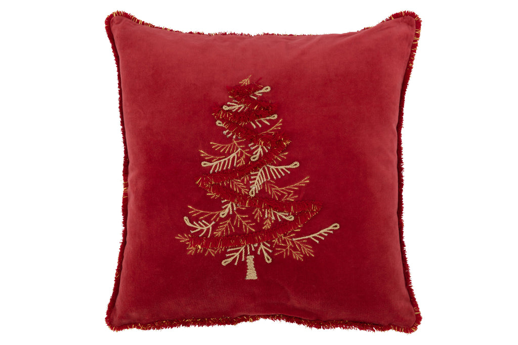 Kussenboom Textiel Rood/Goud