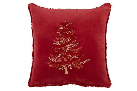 Kussenboom Textiel Rood/Goud