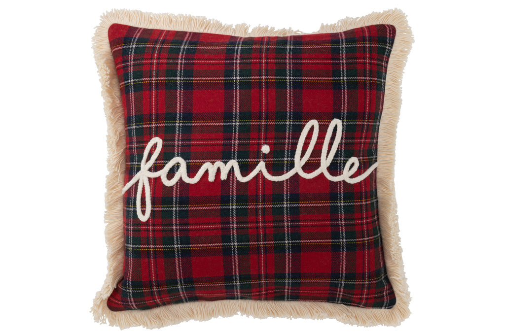 Kussentegels Famille Rood/Groen