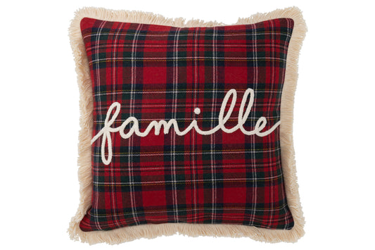 Kussentegels Famille Rood/Groen