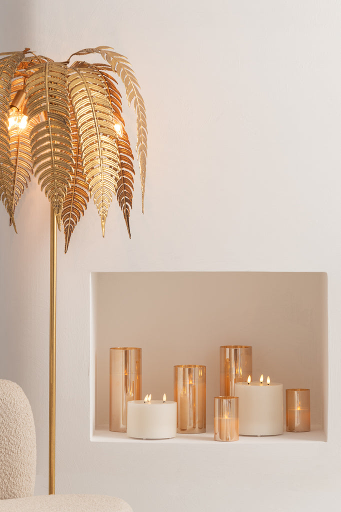Lamp Leafs Metaal Goud