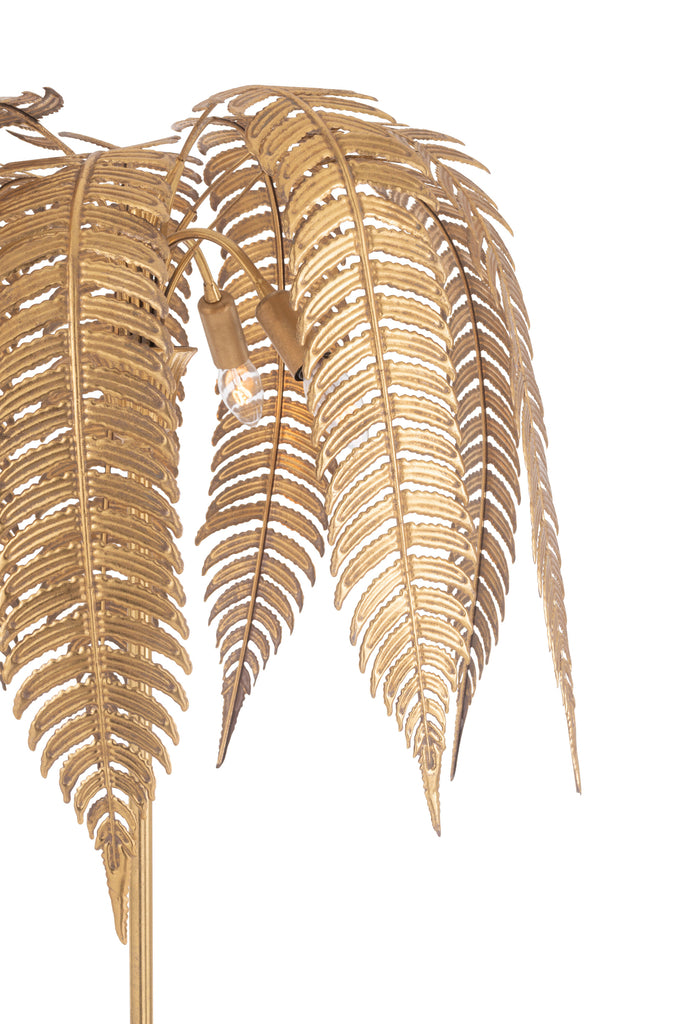 Lamp Leafs Metaal Goud