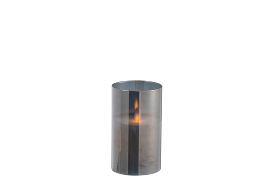 Ledlamp Shining Glass Grijs Klein