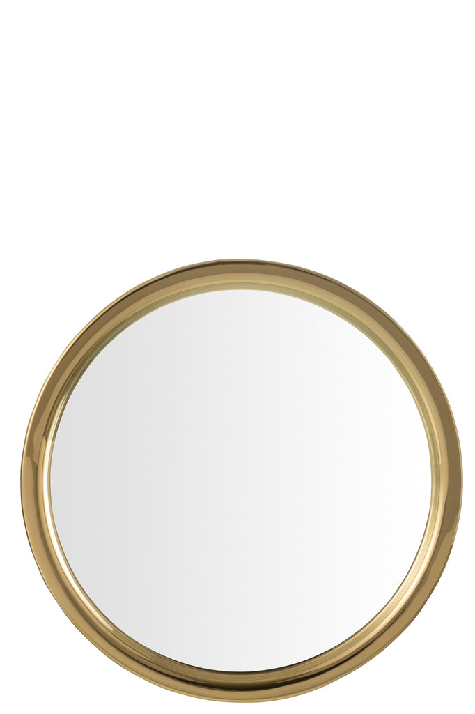 Bord Decoratief Glas Goud/Transparant