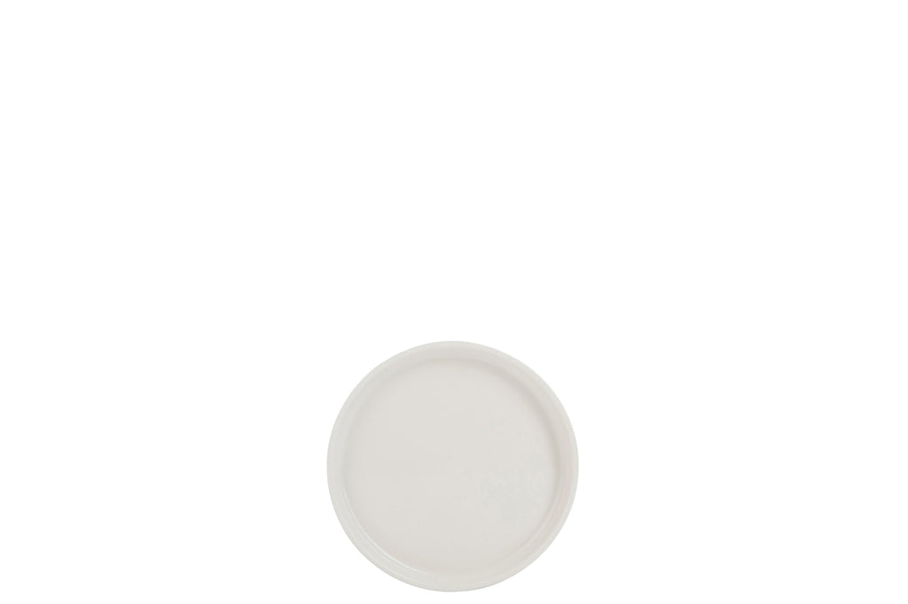 Bordje Small Edge Porselein Wit