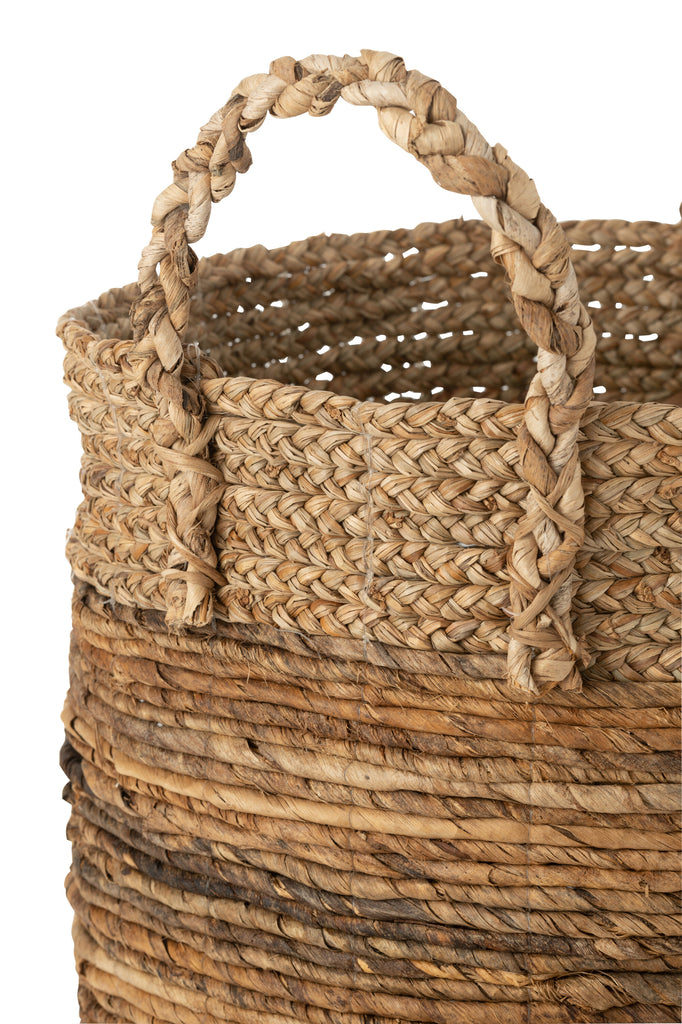 Set van 3 manden Lucie Raffia Natural