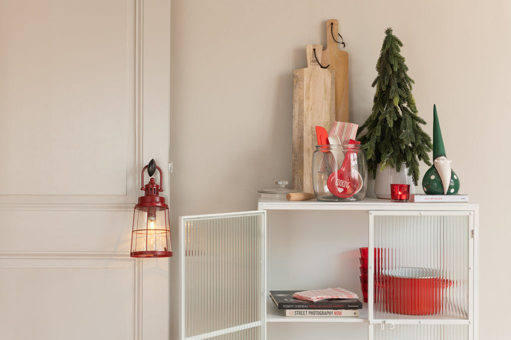 Kerstman Poly Wit/Goud