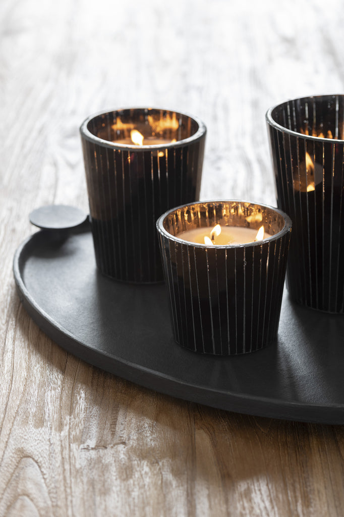 Geurkaars Noa Spicy Twilight Zwart Medium-55H