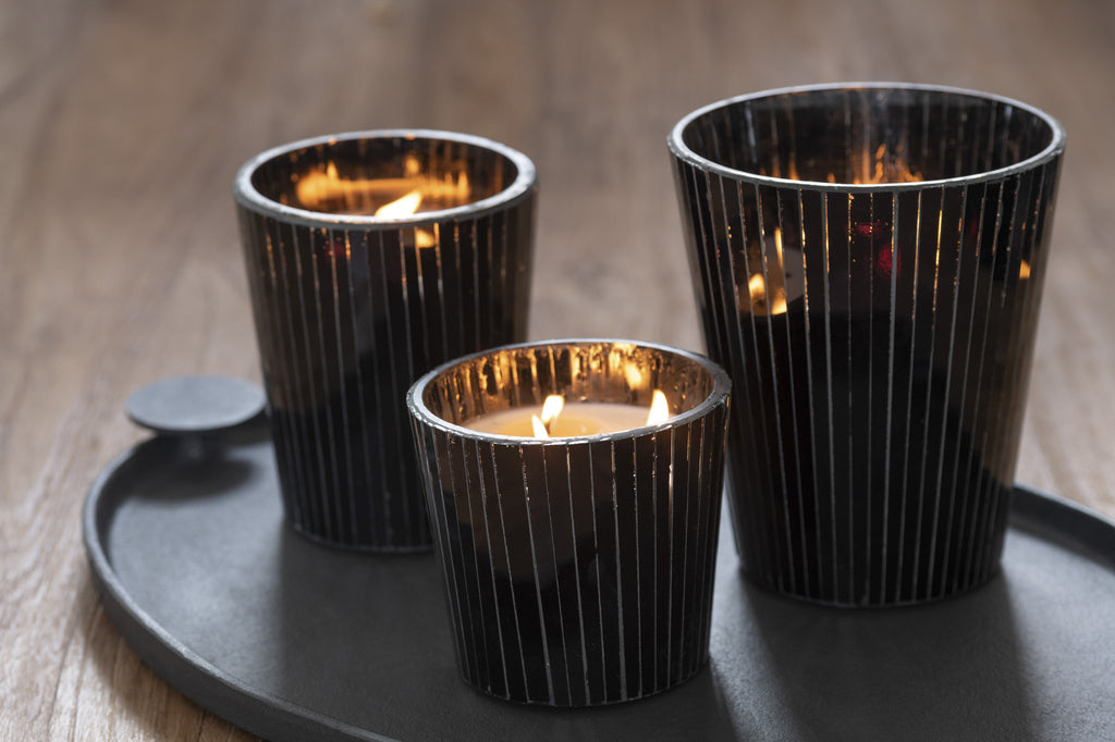 Geurkaars Noa Spicy Twilight Zwart Medium-55H