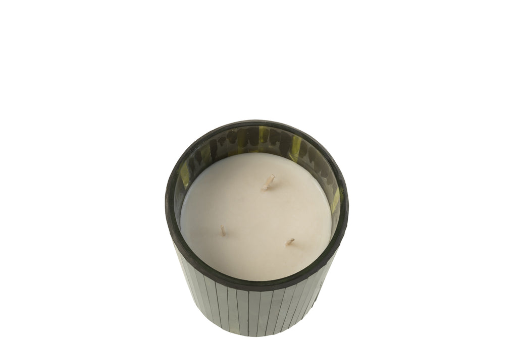 Geurkaars Noa Herbal Serenity Groen Medium-55H