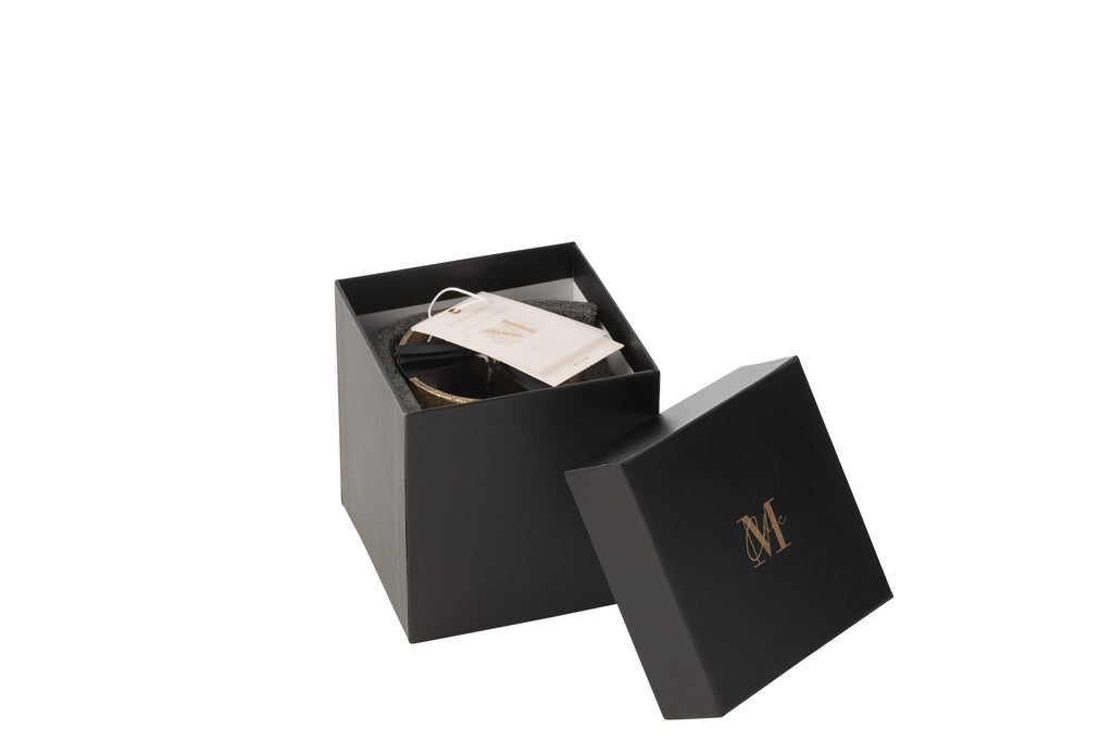 Geurkaars Deluxe Goud/Zwart Klein - 48 uur