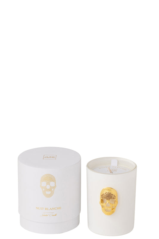 Geurkaars Skull Nuit Blanche Small-43Hours