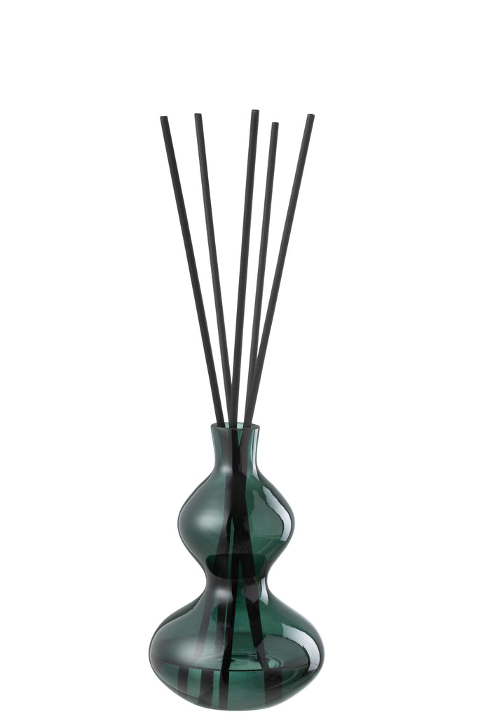Geurolie Cedar Breeze Glas Donkergroen Klein