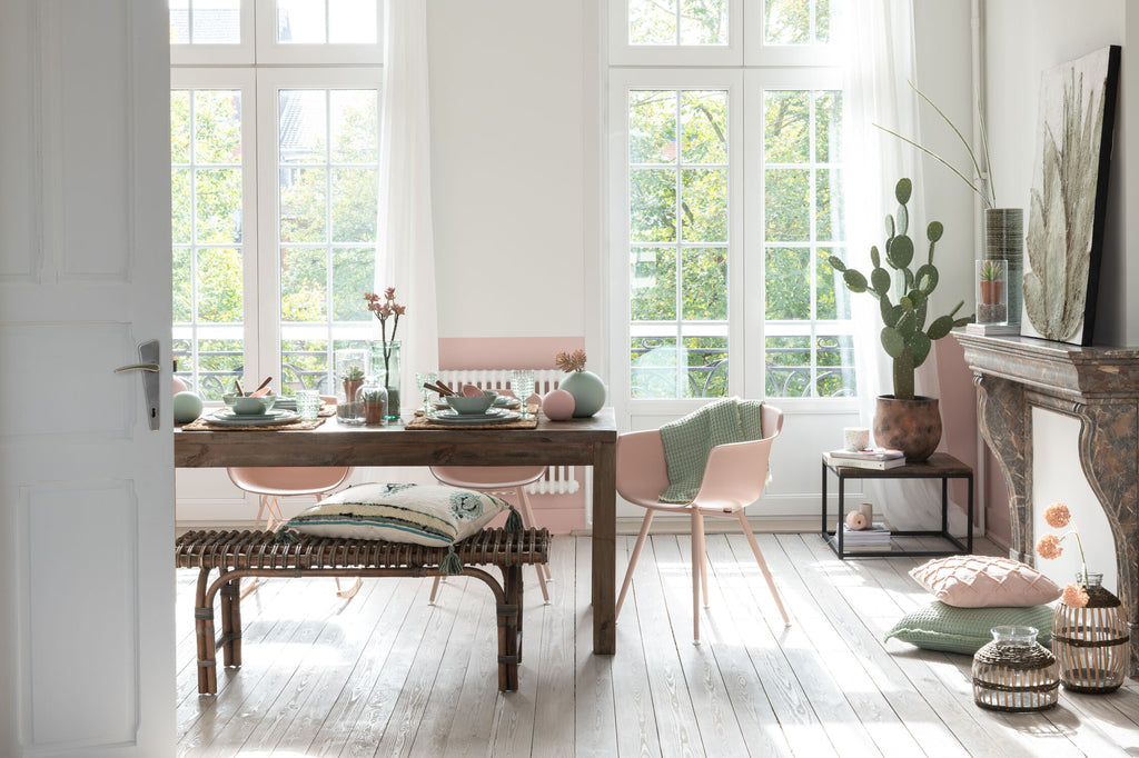 Bijzettafel Hout/Metaal Bruin+Zwart