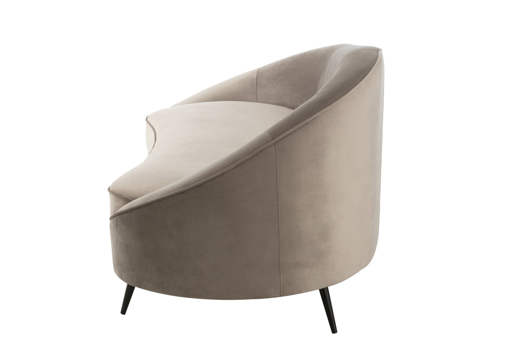 Sofa Elisabeth Textiel Zilver
